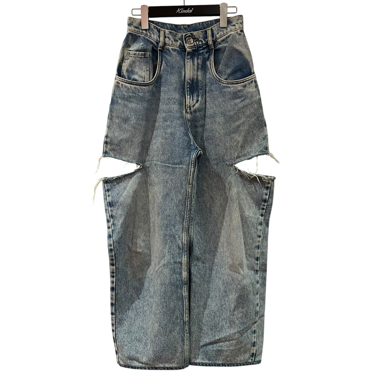 Maison Margiela 20SSサイドカットデニムパンツS51LA0051 S30513 古着・中古-1枚目のアイテム画像