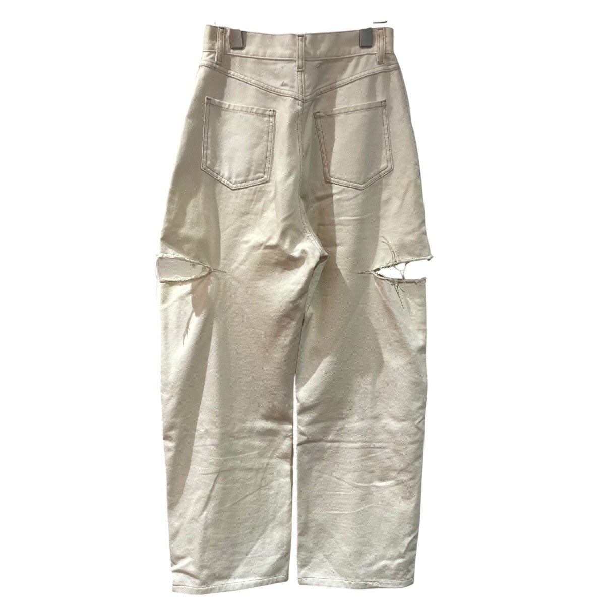 Maison Margiela 22AWサイドカットデニムパンツS51LA0106 S47399 古着・中古-2枚目のアイテム画像