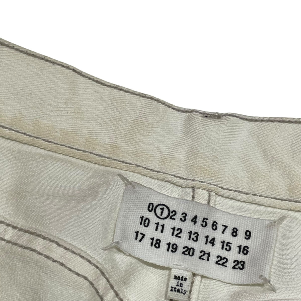 Maison Margiela 22AWサイドカットデニムパンツS51LA0106 S47399 古着・中古-7枚目のアイテム画像