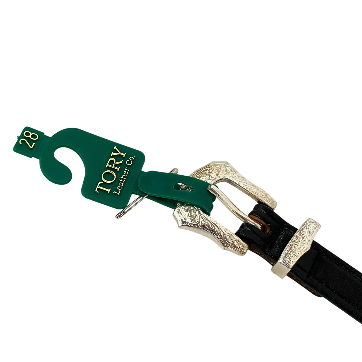 TORY Leather レザーベルト2244 古着・中古-2枚目のアイテム画像