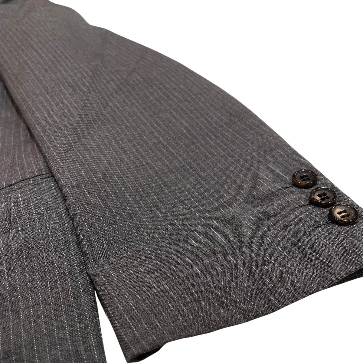 COMME des GARCONS HOMME 1998 田中オムストライプテーラードジャケットHS-02004S 古着・中古-4枚目のアイテム画像