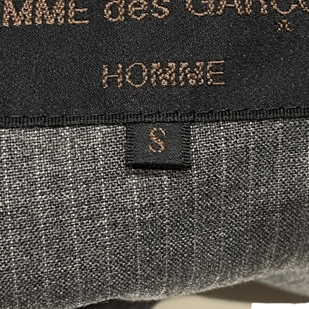 COMME des GARCONS HOMME 1998 田中オムストライプテーラードジャケットHS-02004S 古着・中古-7枚目のアイテム画像