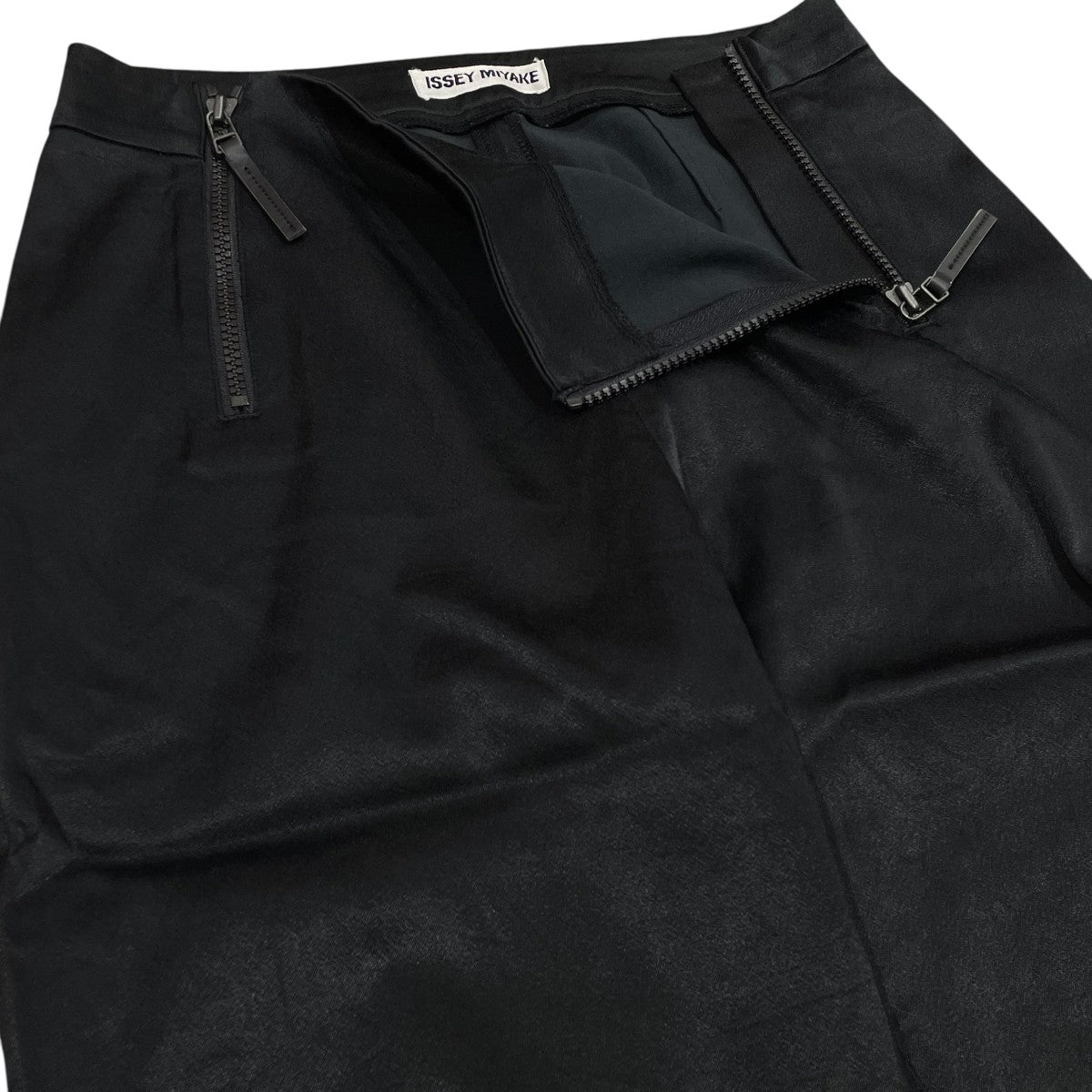 ISSEY MIYAKE サテンパンツIM61-FF110 古着・中古-3枚目のアイテム画像