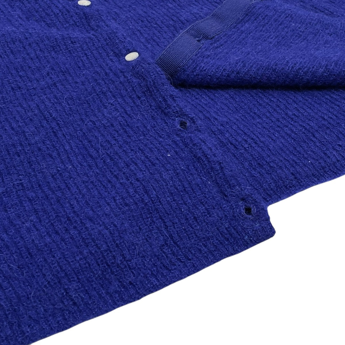 LA MAILLE SEZANE(ラ マイユ セザンヌ) モヘヤカーディガン ブルー