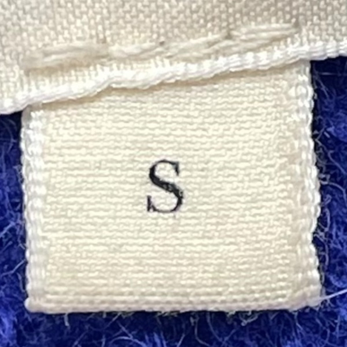 LA MAILLE SEZANE(ラ マイユ セザンヌ) モヘヤカーディガン ブルー