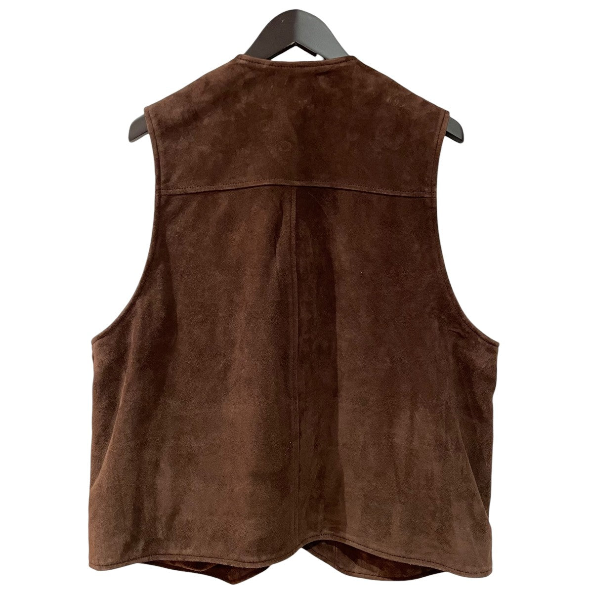 26SSCHIMAYO VESTレザーベストV-11-C-SUEDE-5