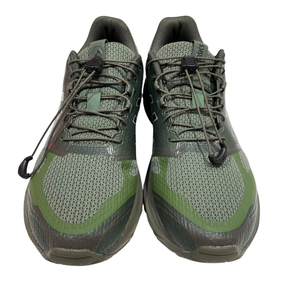 asics×SAN SAN GEAR Gel-Terrain Bronze Green Tarmacローカットスニーカー1203A744 古着・中古-2枚目のアイテム画像
