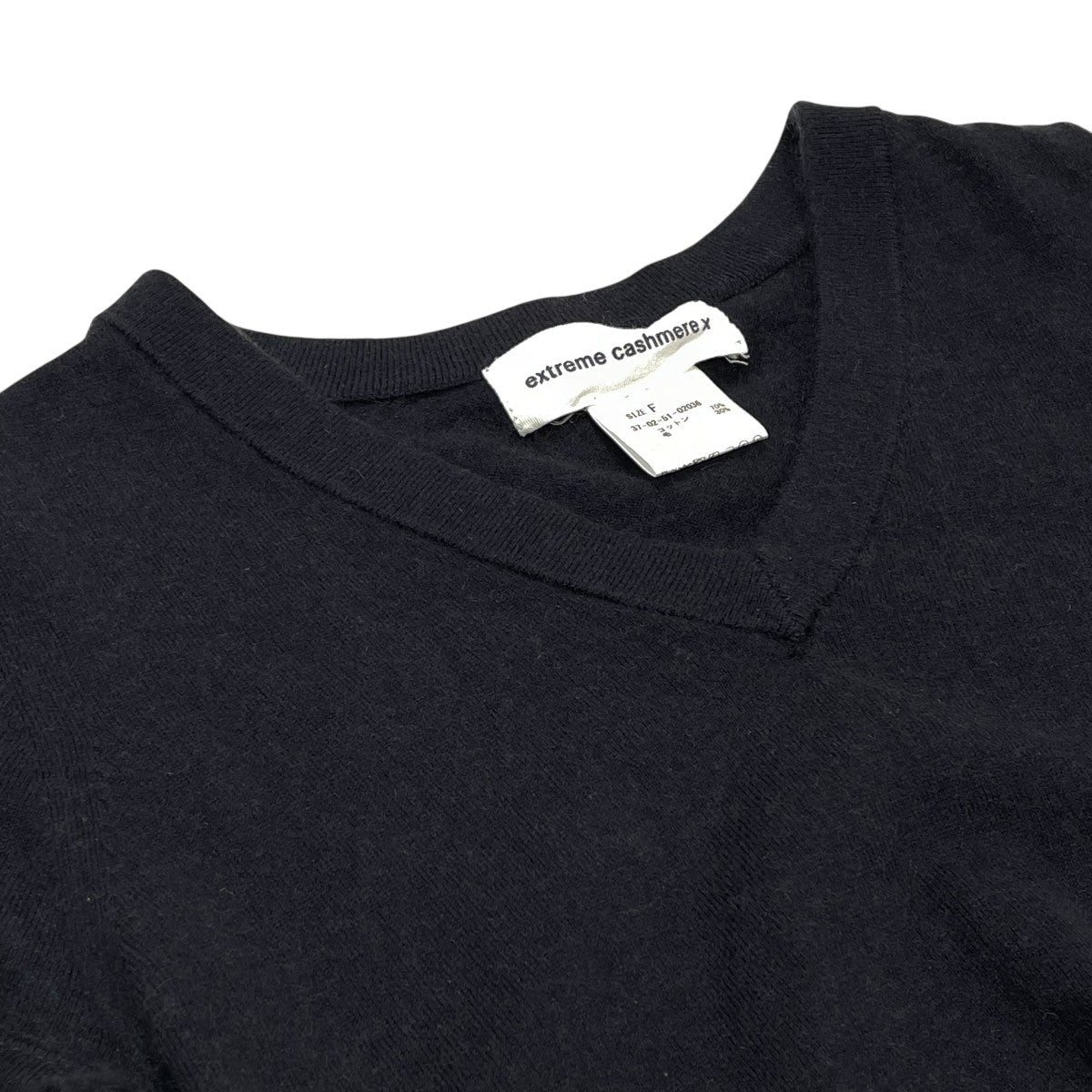 EXTREME CASHMERE 半袖ニット37-02-51-02036 古着・中古-3枚目のアイテム画像