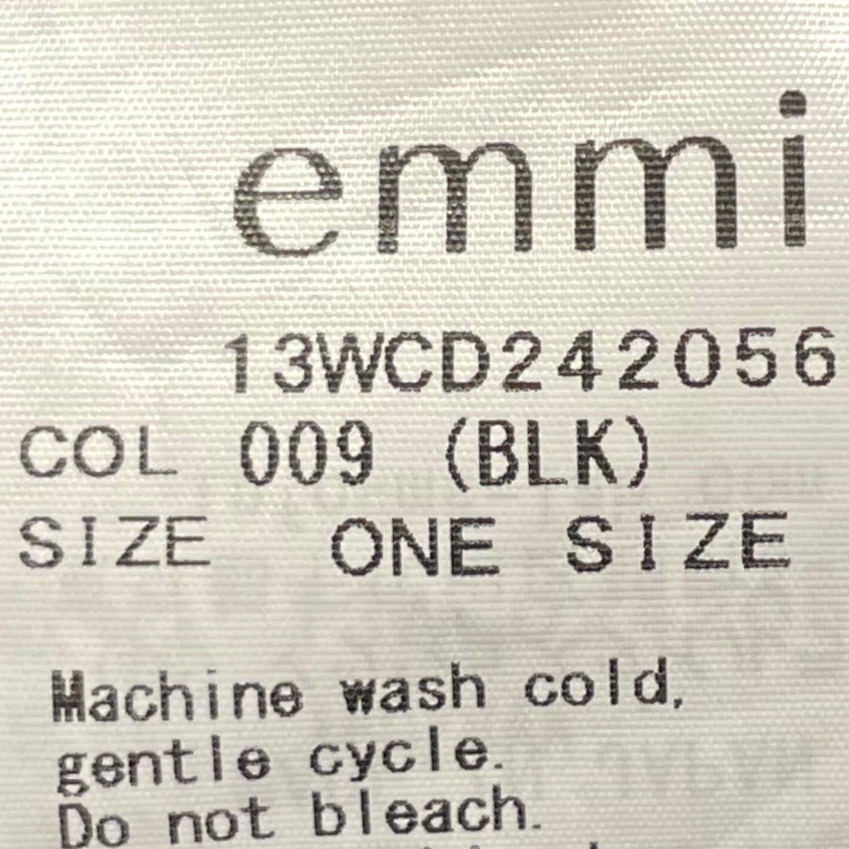 emmi クロップド丈パイルパーカージップパーカー13wcd242056 古着・中古-6枚目のアイテム画像