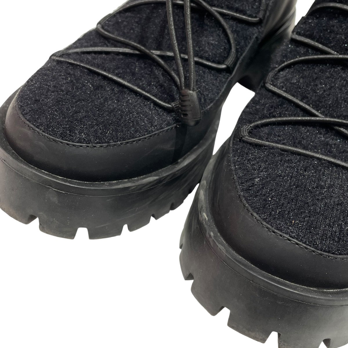 フェザーヤーンニットブーツ13wgs245501