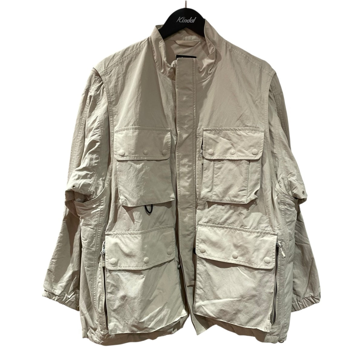 DAIWA PIER39 W’s TECH PARACHUTE JACKETジップジャケットbj 36024l 古着・中古-1枚目のアイテム画像