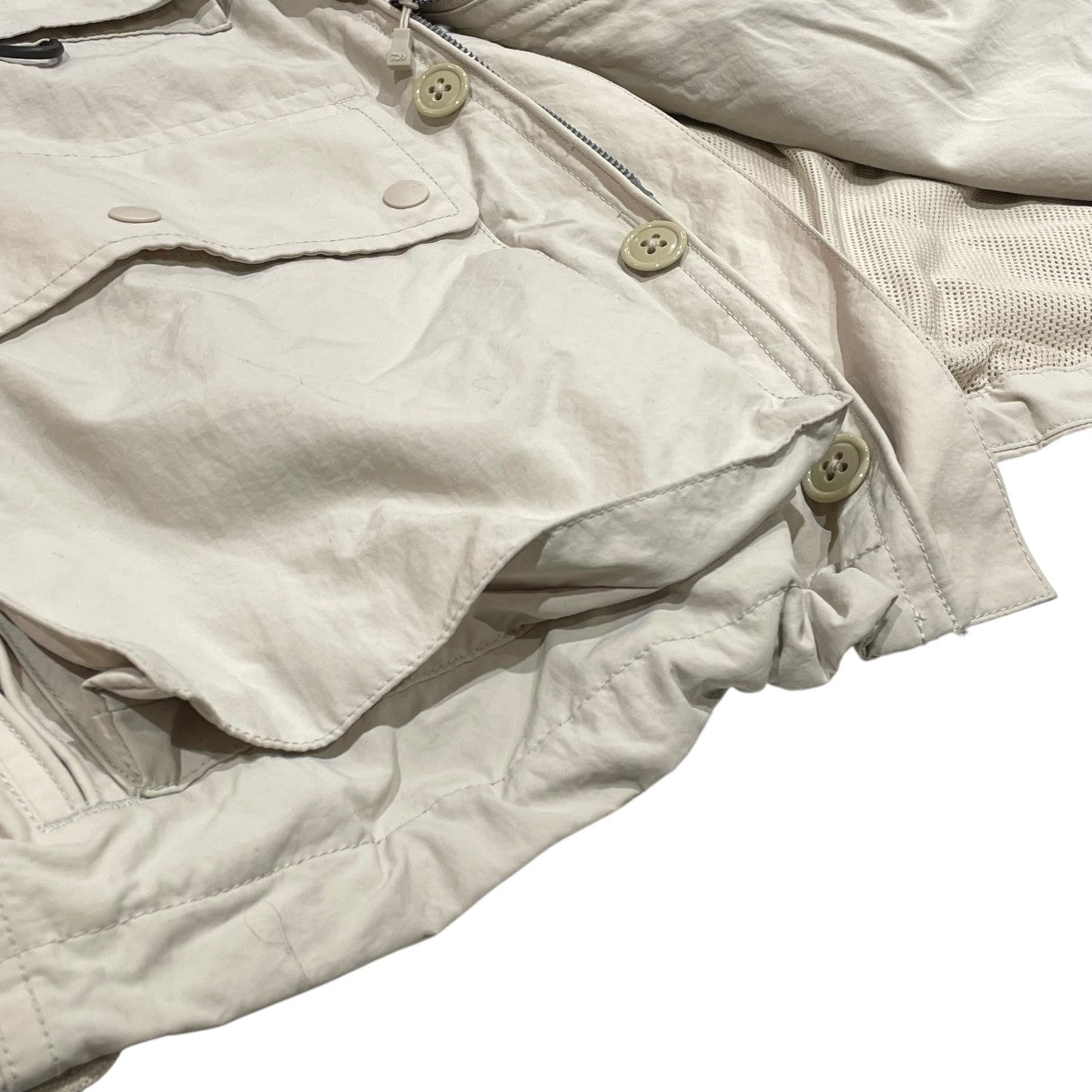 DAIWA PIER39 W’s TECH PARACHUTE JACKETジップジャケットbj 36024l 古着・中古-5枚目のアイテム画像