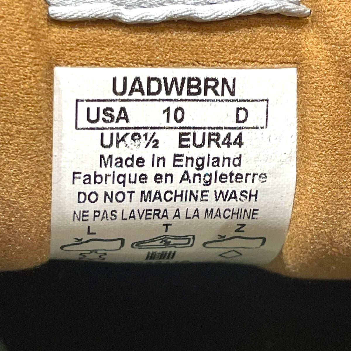 ローカットスニーカーUADWBRN