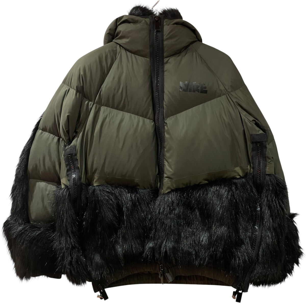 sacai×NIKE 20AWNRG PARKAダウンジャケットCT3267 古着・中古-1枚目のアイテム画像