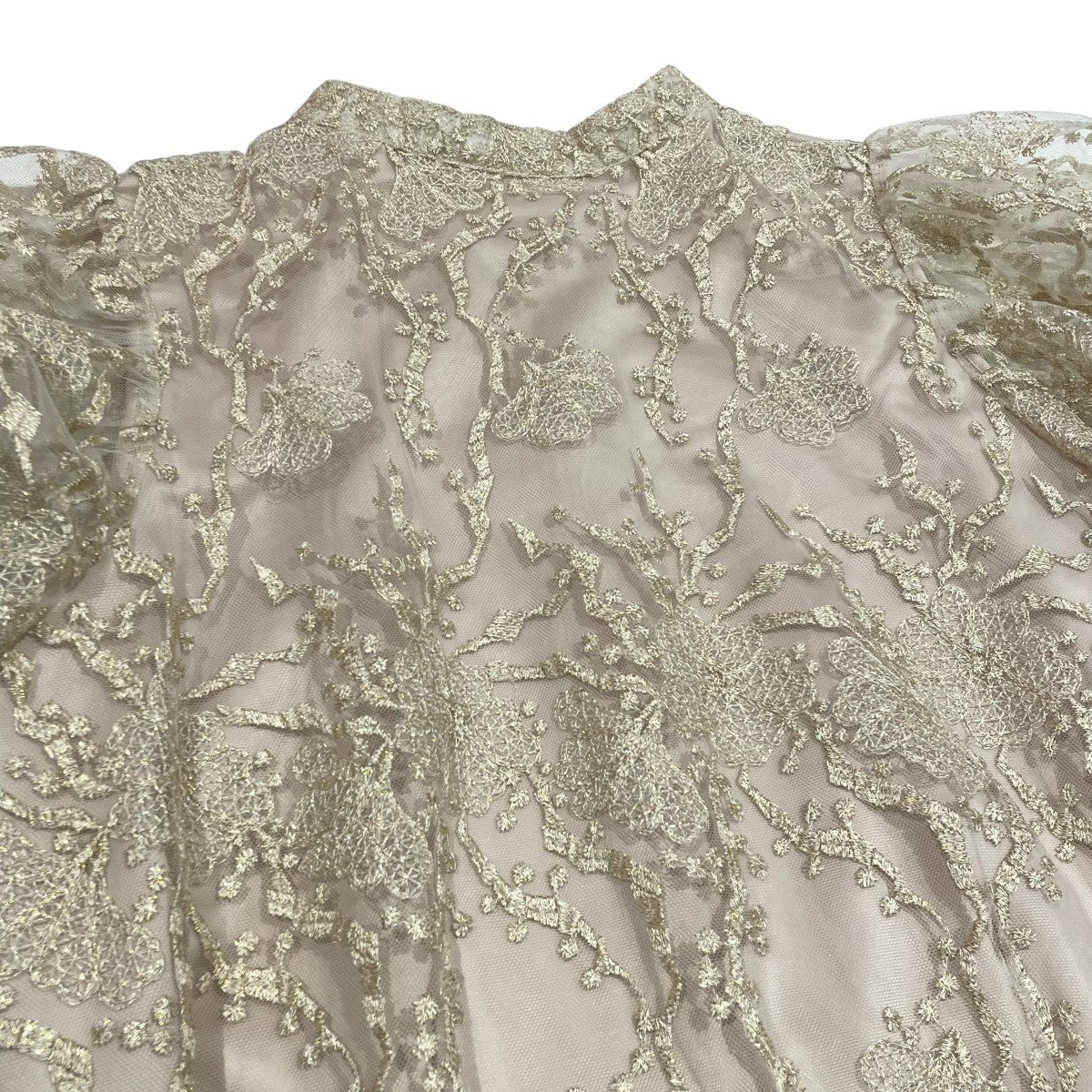 Acka． puffy occasion dress 半袖ドレスAaka-mf-019 古着・中古-3枚目のアイテム画像