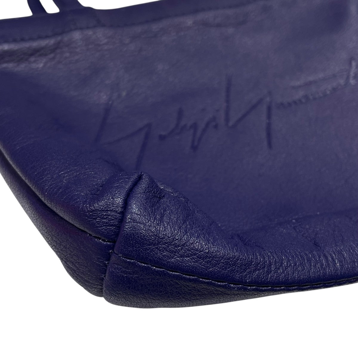 yohji yamamoto ノベルティ YOHJI YAMAMOTO(ヨウジヤマモト) ノベルティミニハンドバッグ パープル