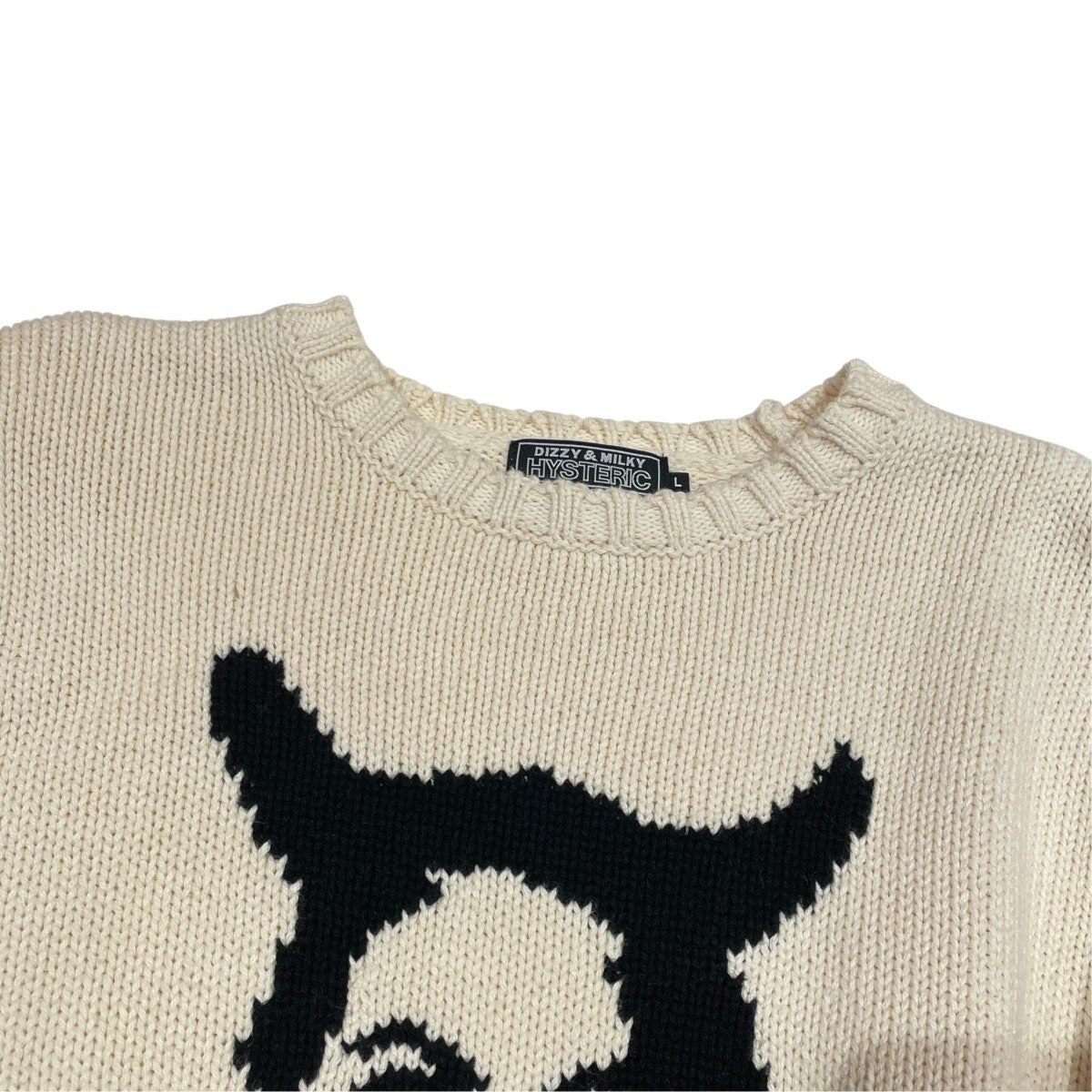 Hysteric Glamour グラフィックニット02243NS03 古着・中古-3枚目のアイテム画像