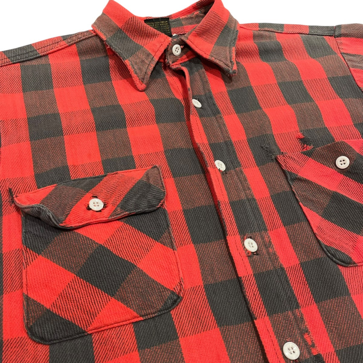 BIG YANK(ビッグ ヤンク) 70sネルシャツ レッド サイズ 不明｜【公式