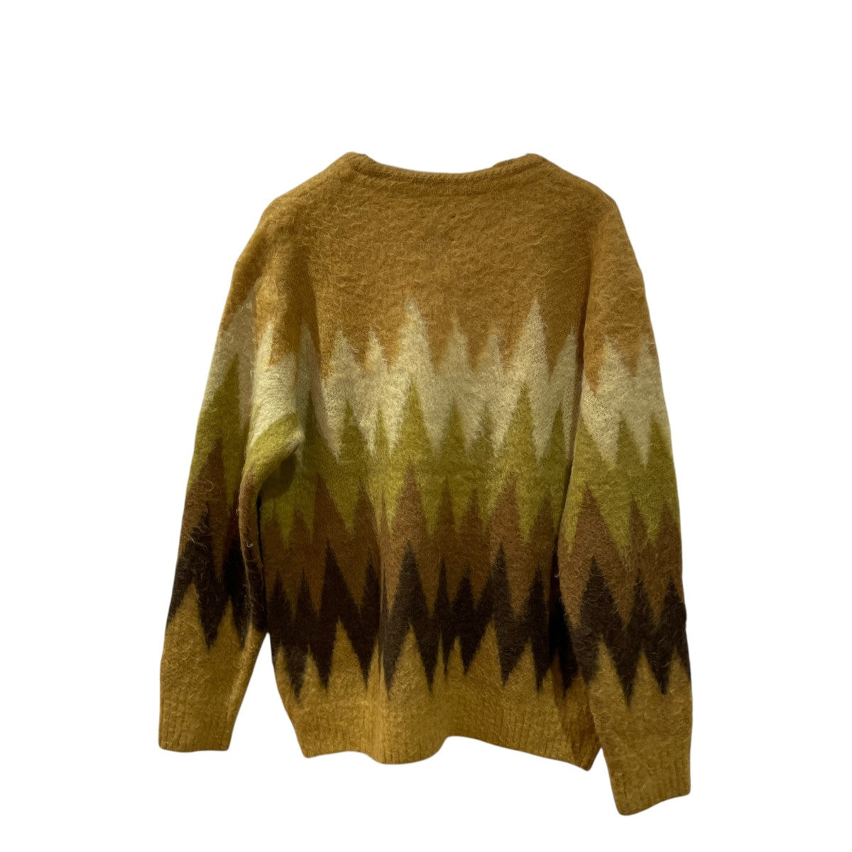 Needles Mohair Cardigan - ZigzagモヘヤカーディガンLQ274 古着・中古-2枚目のアイテム画像