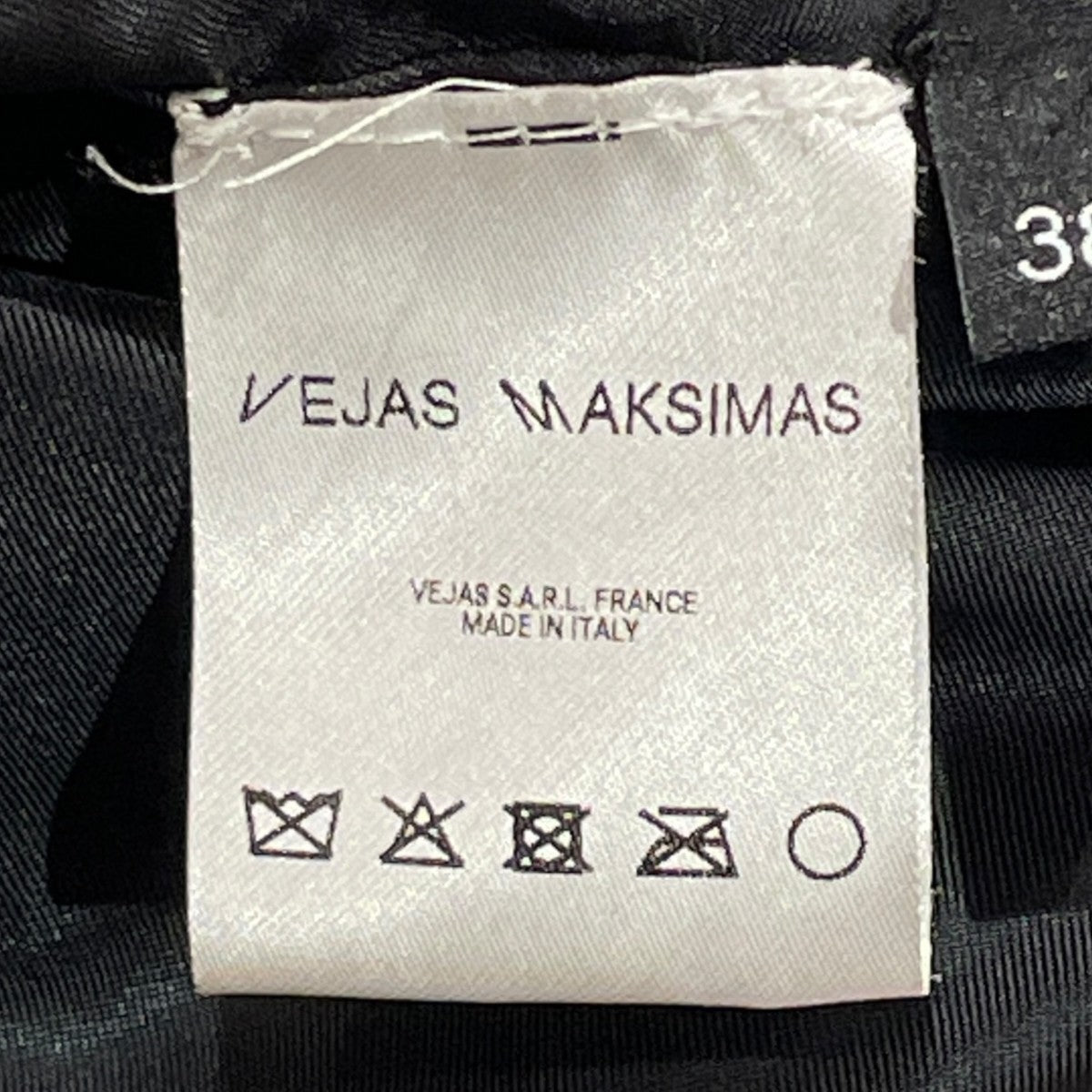 VEJAS MAKSIMAS レザージャケット 古着・中古-8枚目のアイテム画像