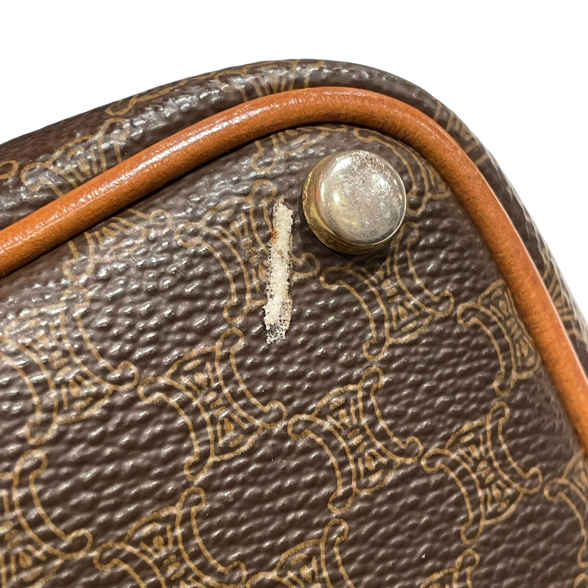 CELINE セリーヌ ショルダーバッグ  茶 【古着】【中古】【送料無料】 中古・古着通販】CELINE (セリーヌ) ショルダーバッグ ブラウン