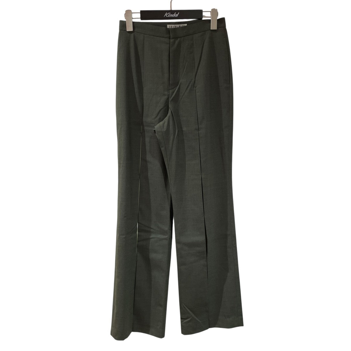 LE CIEL BLEU Slim Flare Pant w Sheerスラックス27S68510 古着・中古-1枚目のアイテム画像