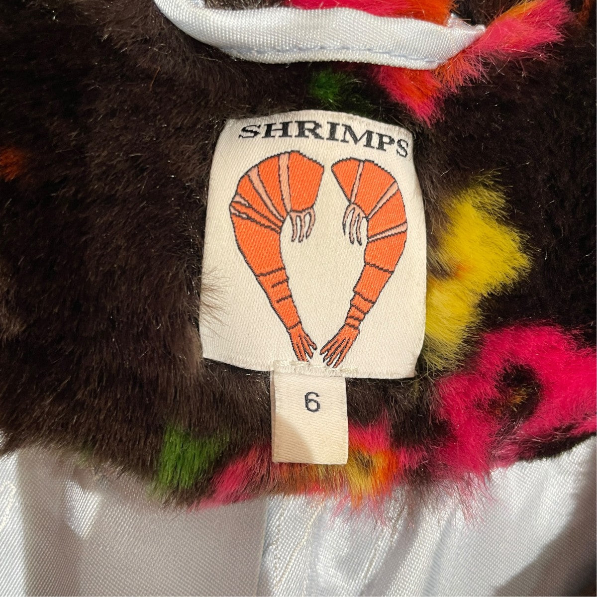 shrimps FAUX FURファーコート 古着・中古-6枚目のアイテム画像