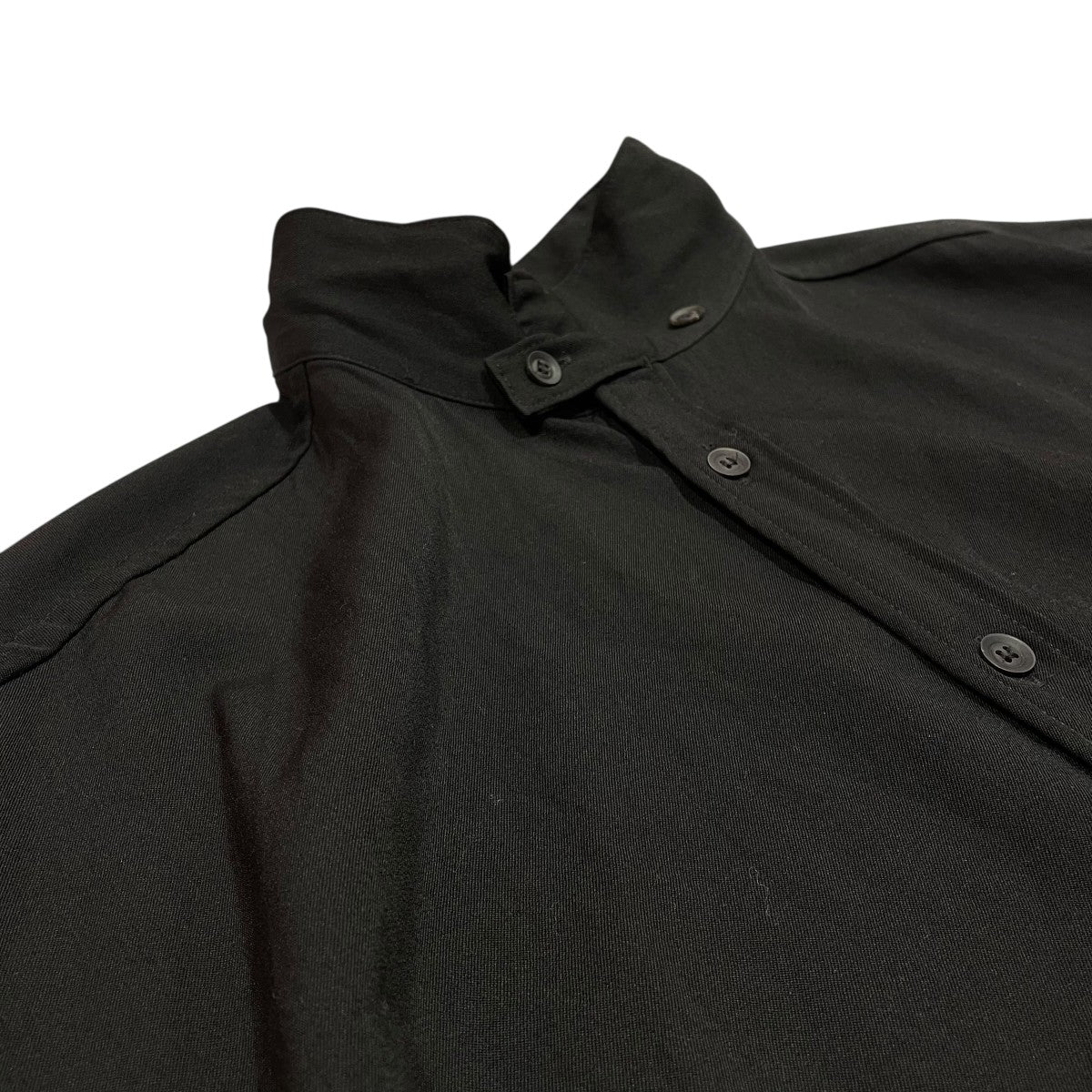 Yohji Yamamoto pour homme 19SSLong Blouse Wrinkled Gabardine長袖シャツHH-B22-100 古着・中古-3枚目のアイテム画像