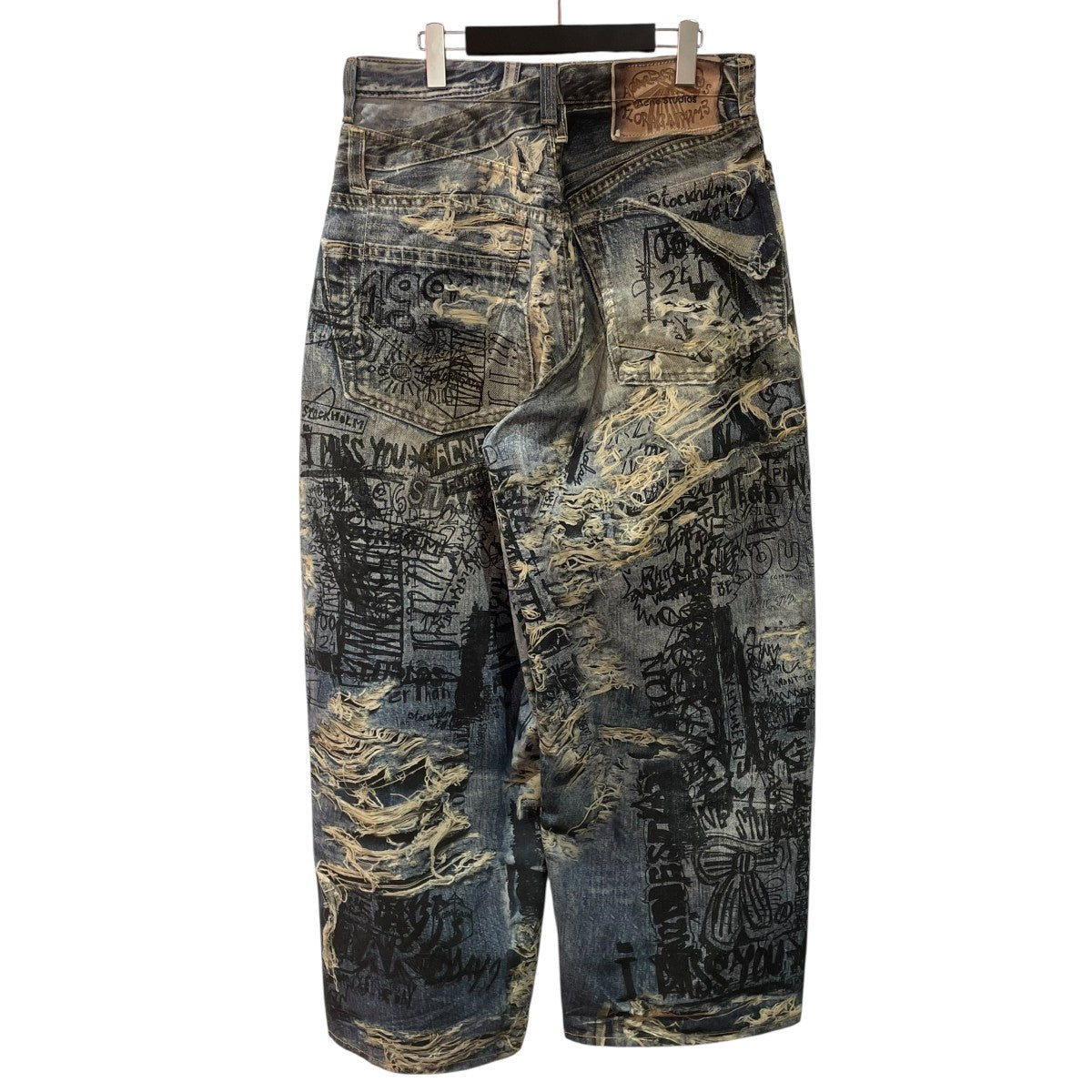 SUPER BAGGY FIT JEANSデニムパンツfn mn trou001097