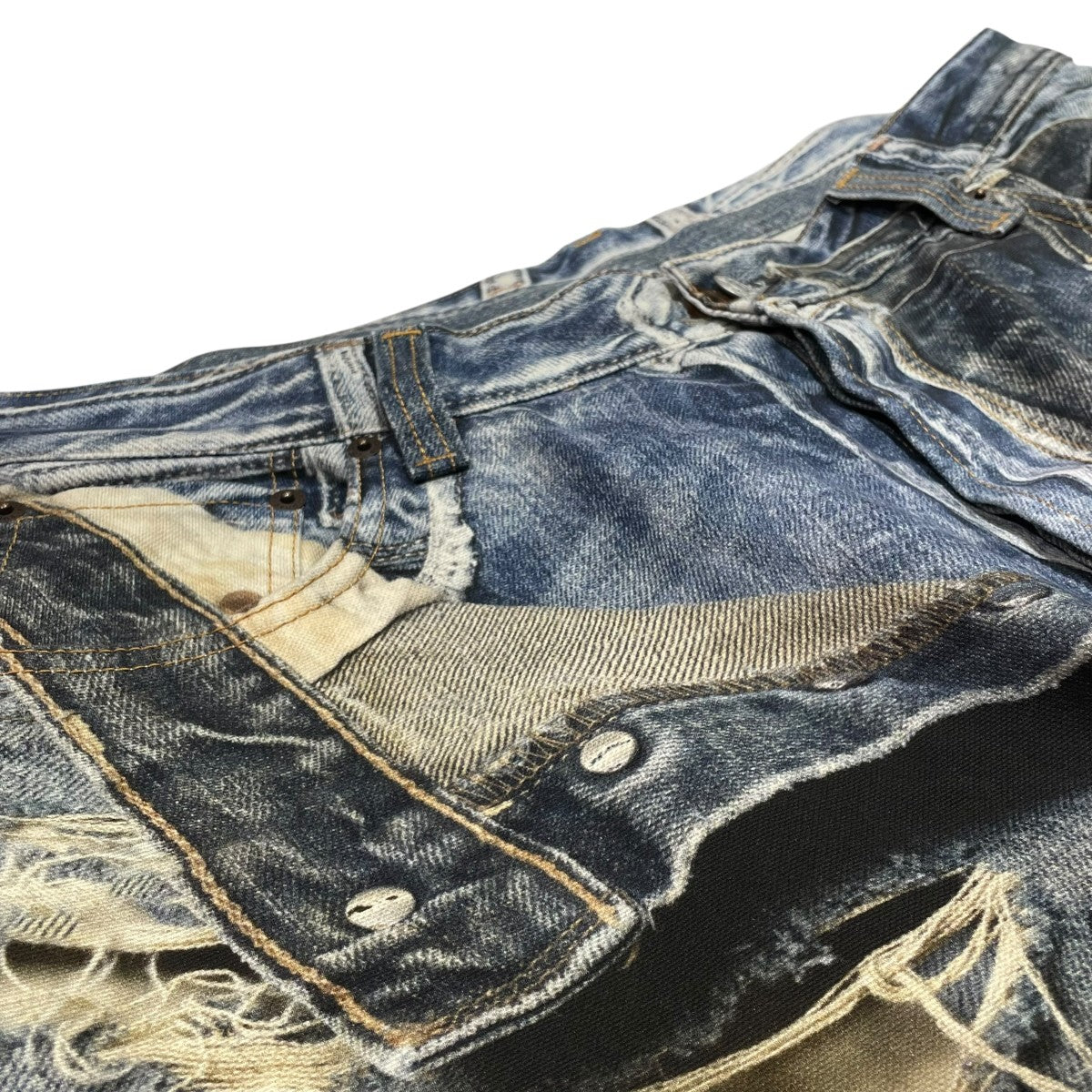 SUPER BAGGY FIT JEANSデニムパンツfn mn trou001097