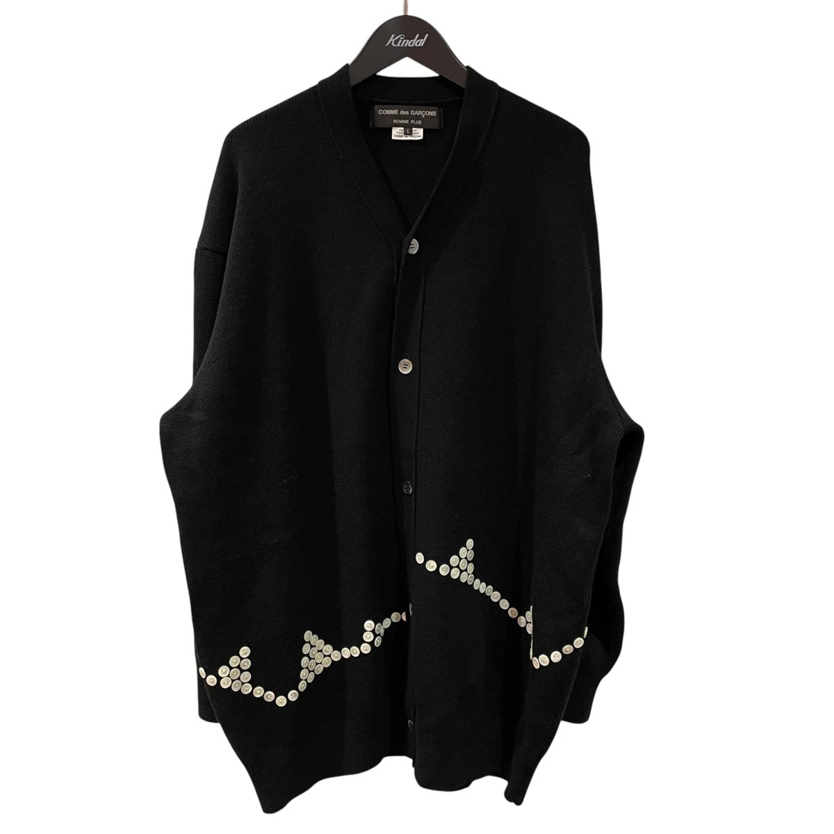 24AWButton Stitched Cardiganカーディガンpn n007