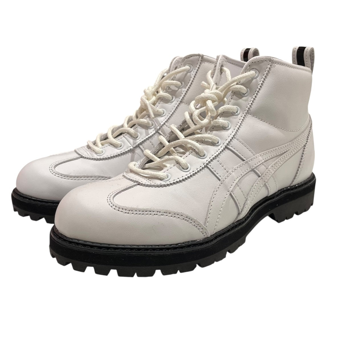 Onitsuka Tiger MEXICO RINKAN WHITEハイカットスニーカー1183C238 古着・中古-1枚目のアイテム画像