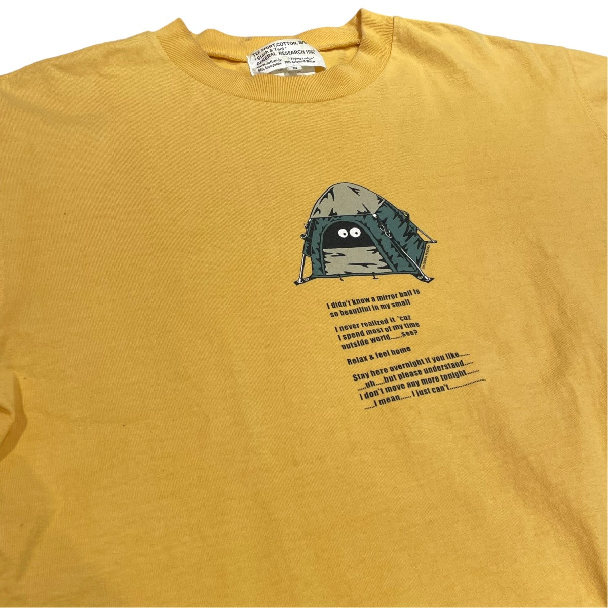 LAD MUSICIAN×くるり 半袖Tシャツ 古着・中古-3枚目のアイテム画像