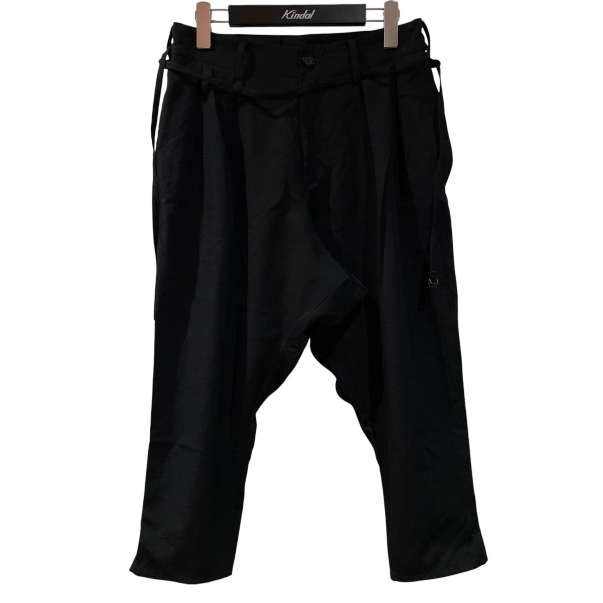 yohji yamamoto+Noir クロップドパンツND-P07-100 古着・中古-1枚目のアイテム画像