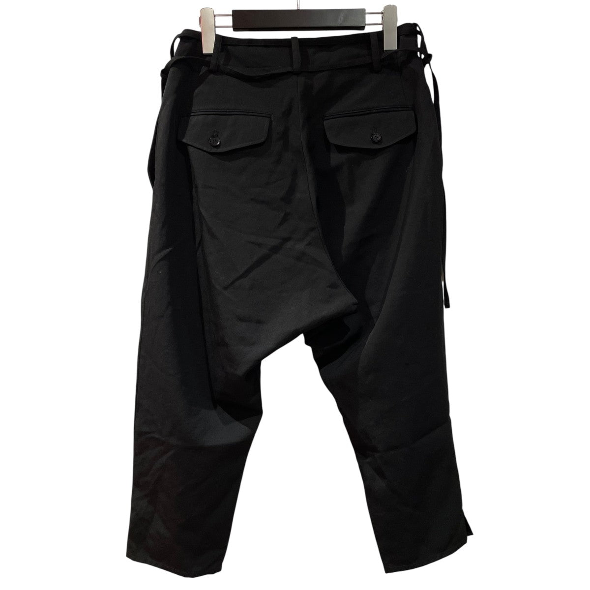 yohji yamamoto+Noir クロップドパンツND-P07-100 古着・中古-2枚目のアイテム画像