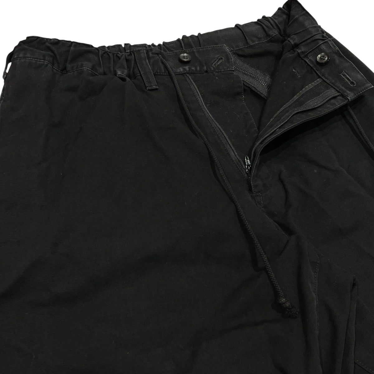 B Yohji Yamamoto テーパードコットンパンツNV-P65-002 古着・中古-3枚目のアイテム画像