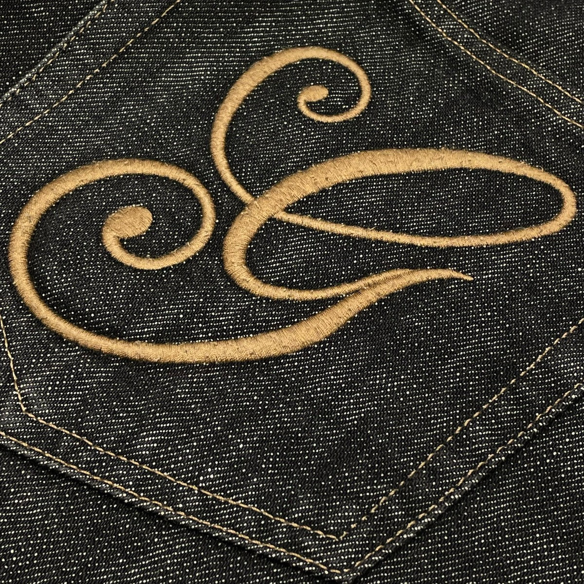 GUCCI(グッチ) トムフォード期 ロマンティックGデニムパンツ ブラック