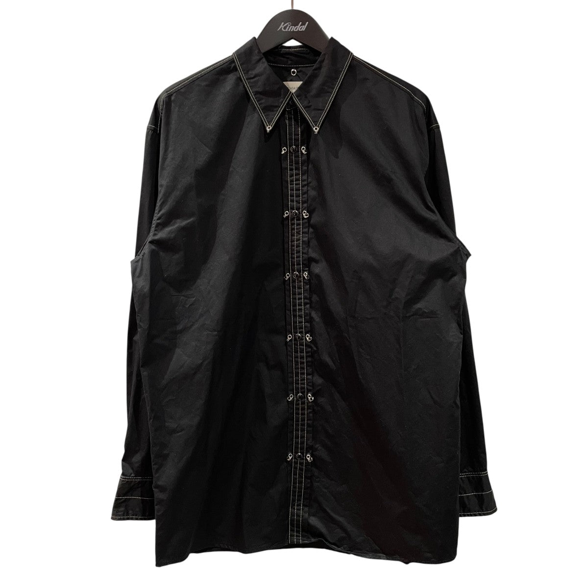 LEMAIRE 25SSEMBELLISHED METAL SHIRT長袖シャツ02193 古着・中古-1枚目のアイテム画像