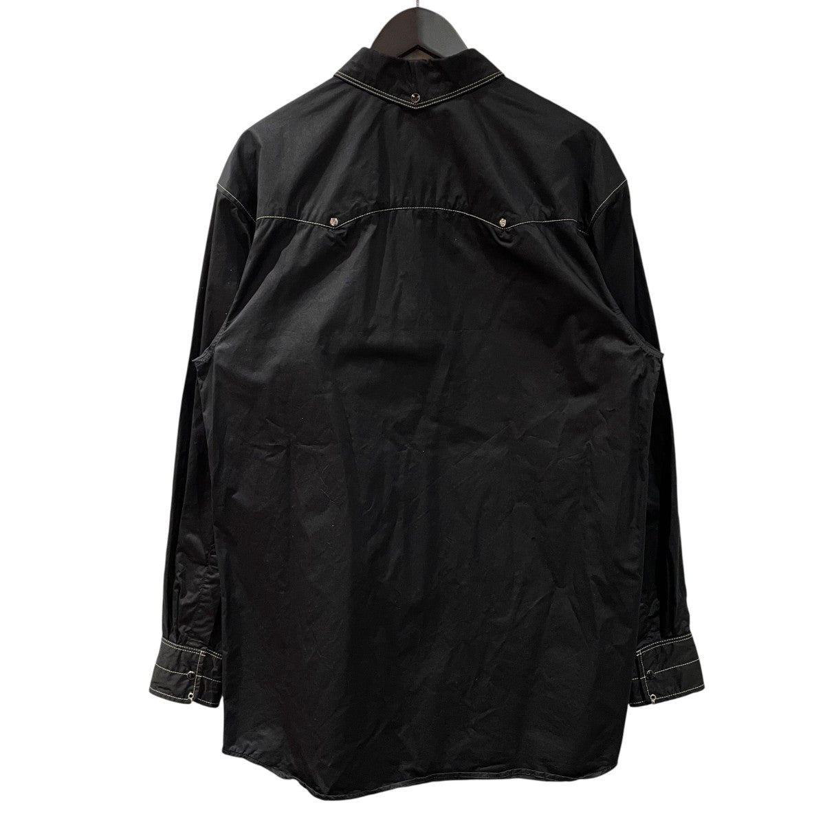 LEMAIRE 25SSEMBELLISHED METAL SHIRT長袖シャツ02193 古着・中古-2枚目のアイテム画像