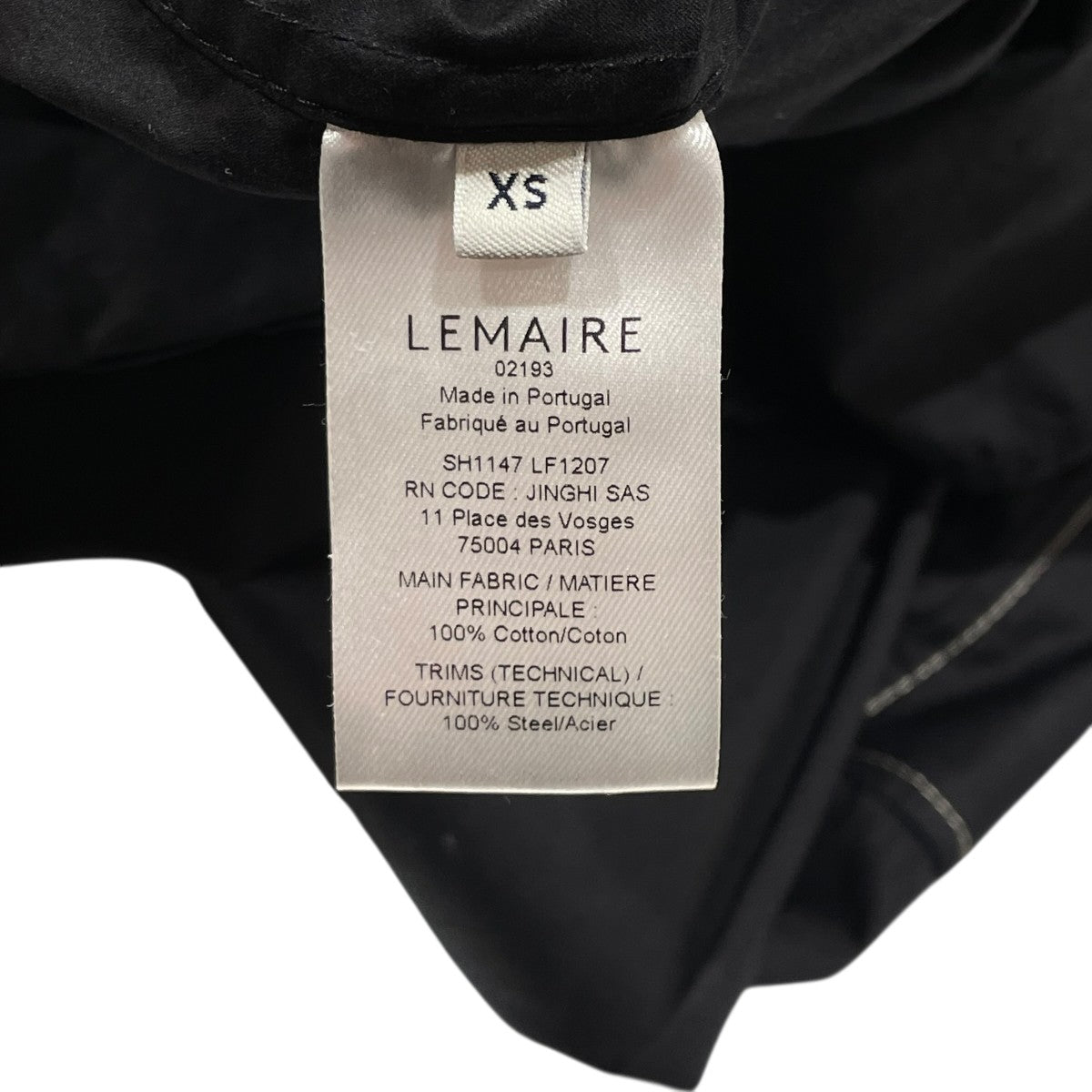 LEMAIRE 25SSEMBELLISHED METAL SHIRT長袖シャツ02193 古着・中古-6枚目のアイテム画像