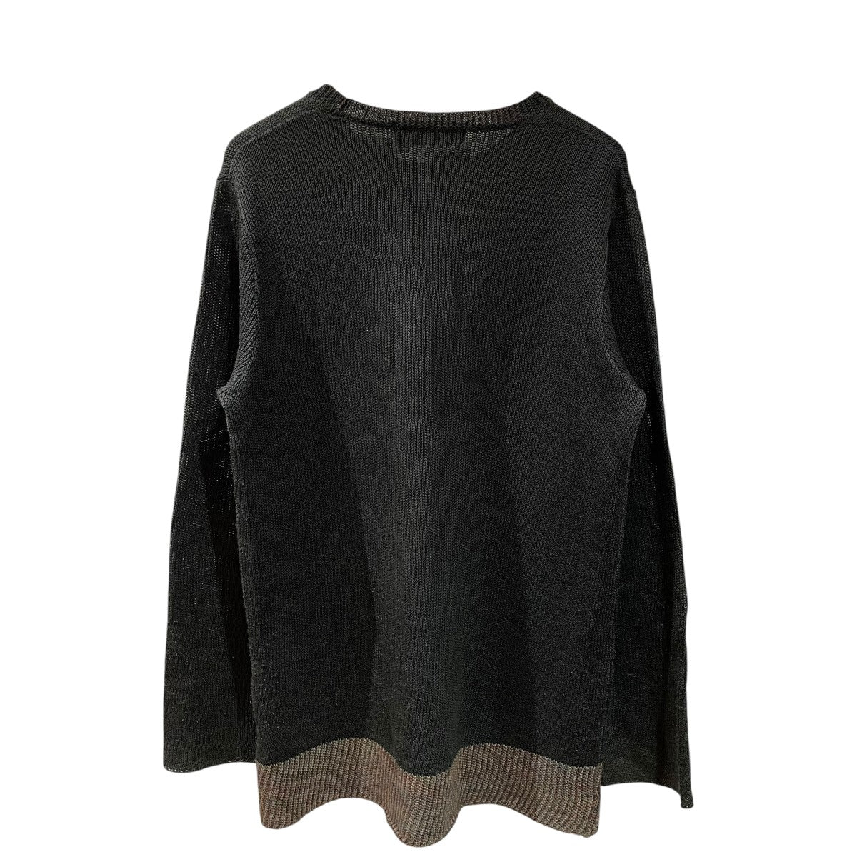 COMME des GARCONS HOMME PLUS 脱色期クルーネックニットPN 100180 古着・中古-2枚目のアイテム画像