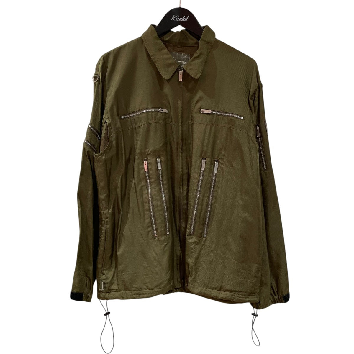 UNDERCOVER 00AWmelting pot期ナイロンジャケットD234 古着・中古-1枚目のアイテム画像