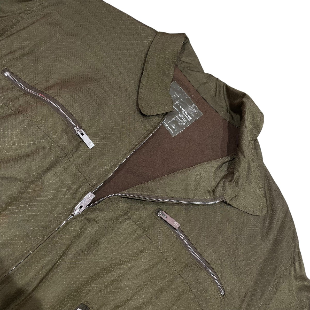 UNDERCOVER 00AWmelting pot期ナイロンジャケットD234 古着・中古-3枚目のアイテム画像