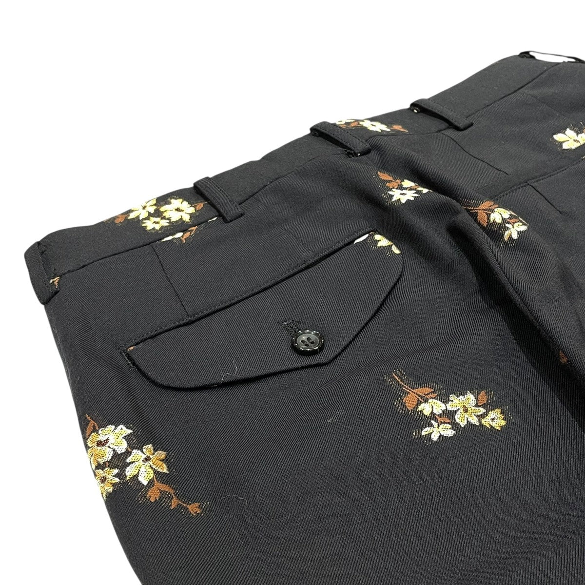 COMME des GARCONS 25SS総柄スラックスPO-P013 古着・中古-5枚目のアイテム画像