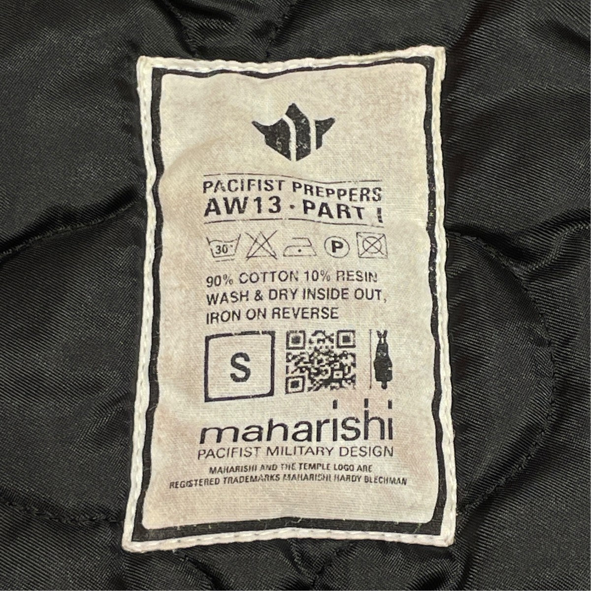 maharishi 13AWJACKET中綿ジャケット 古着・中古-7枚目のアイテム画像