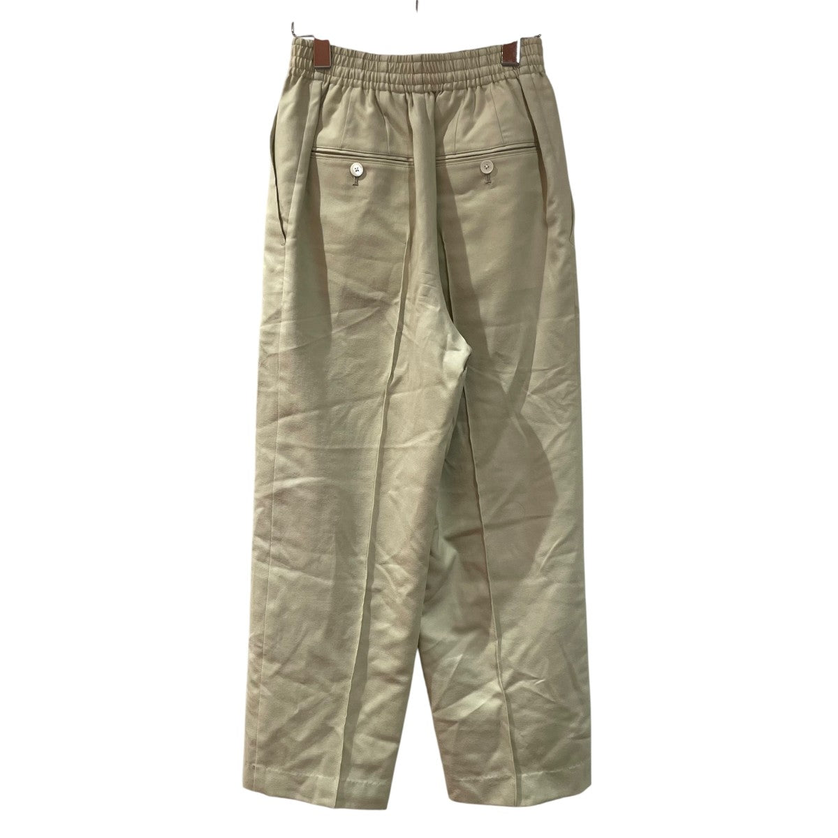 AURALEE SUPER LIGHT WOOL EASY SLACKSイージートラウザーA23AP04OS 古着・中古-2枚目のアイテム画像