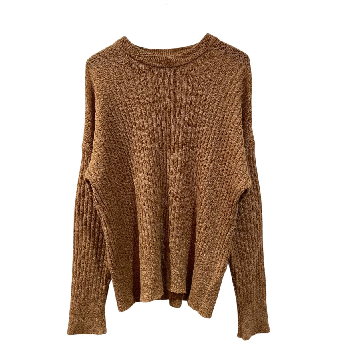 クルーネックニット