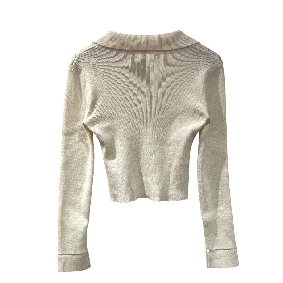 美品✨ THE SHISHIKUI シシクイ ポロシャツ ニット 長袖 白 S shishikui(シシクイ) ニットポロシャツ ベージュ サイズ Free｜【公式