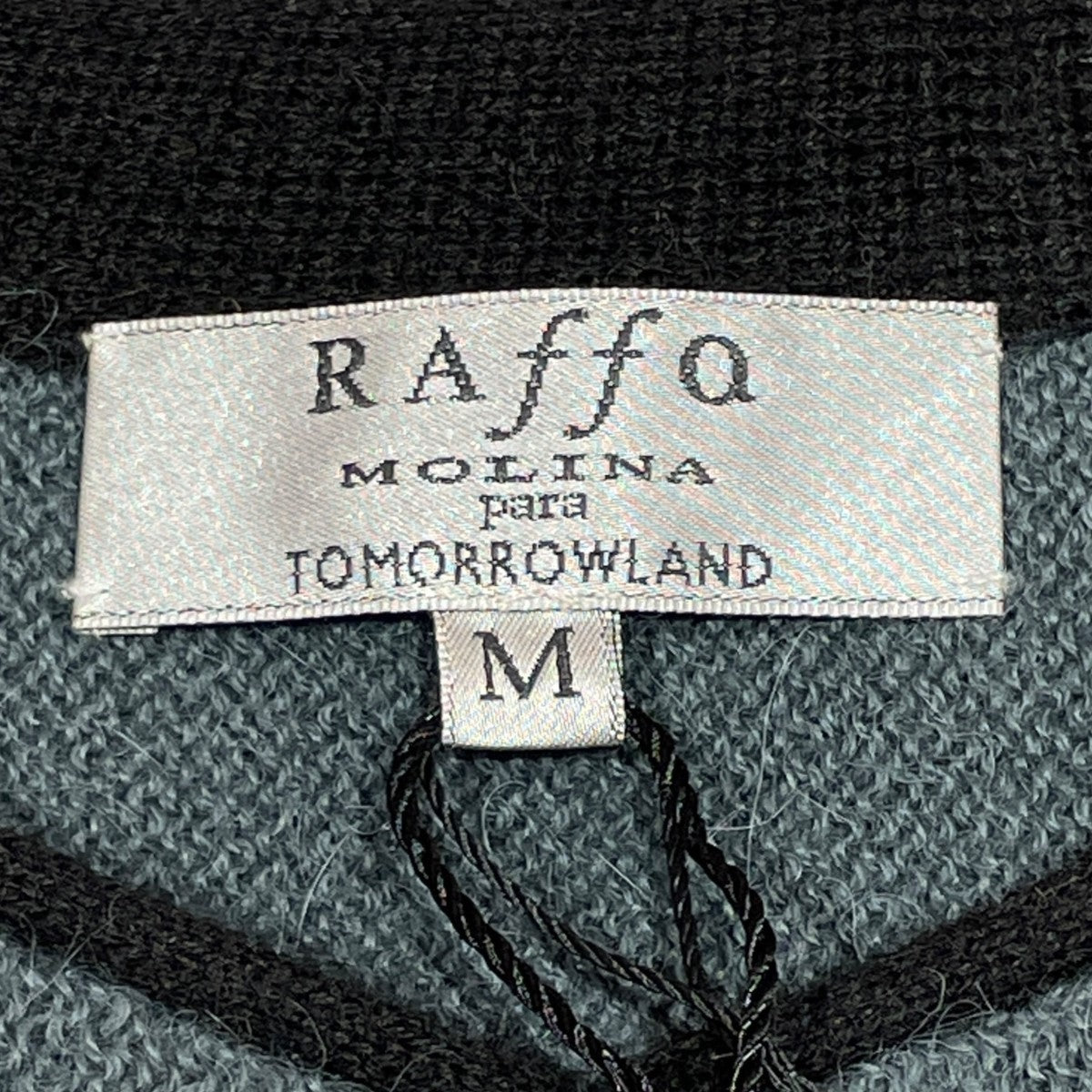 raffia 薄手カーディガン03-6721-1070 古着・中古-5枚目のアイテム画像