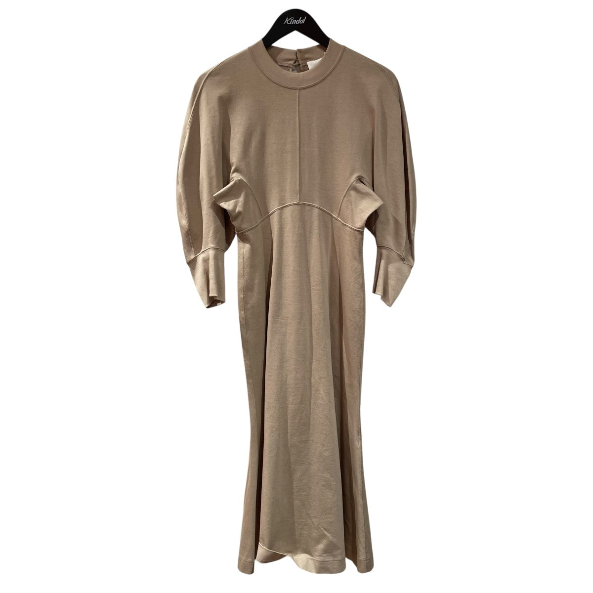 mame kurogouchi Classic Cotton Dress長袖ドレスMM22PS-JS728 古着・中古-1枚目のアイテム画像